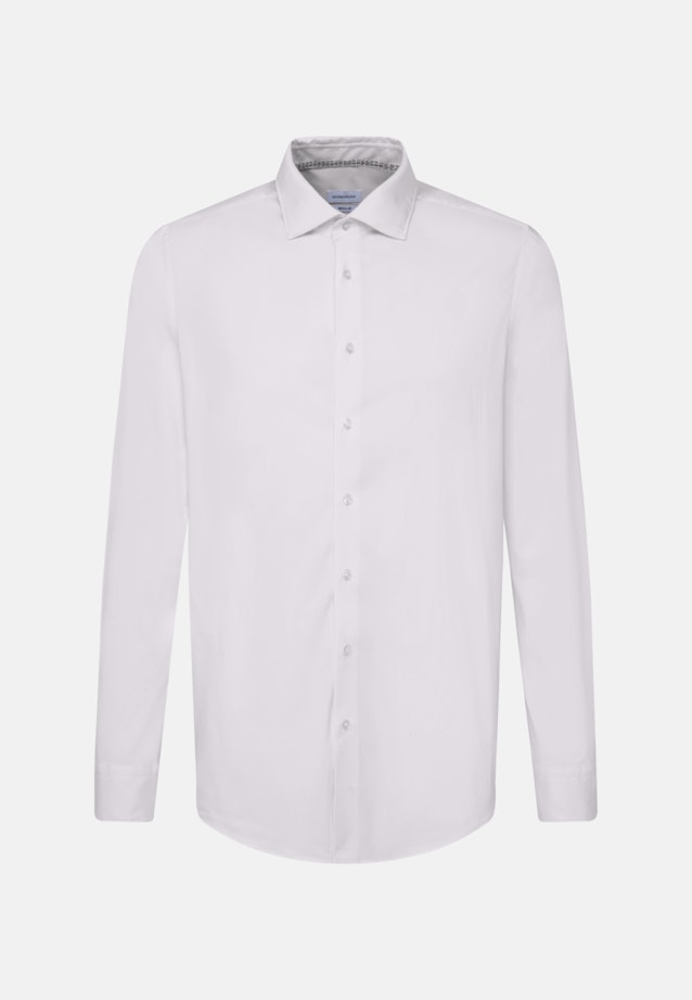 Regular Business Hemd Uni in Weiß |  Seidensticker Onlineshop