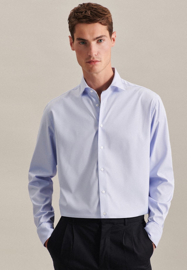 Regular Business shirt Uni in Light Blue |  Seidensticker Onlineshop