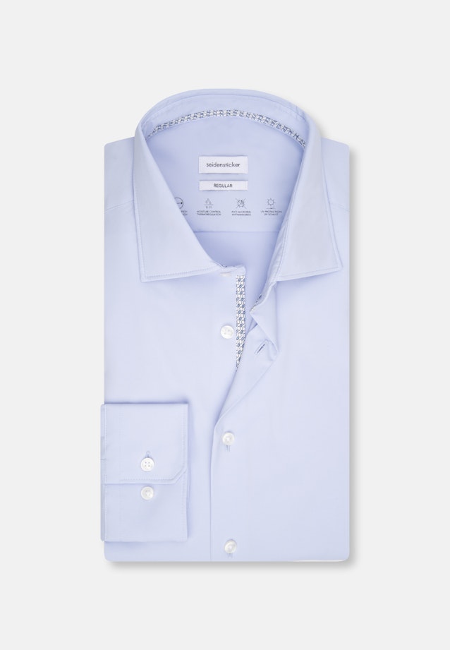 Regular Business shirt Uni in Light Blue |  Seidensticker Onlineshop