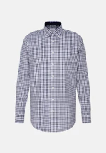 Regular Business shirt Check in Dark Blue |  Seidensticker Onlineshop