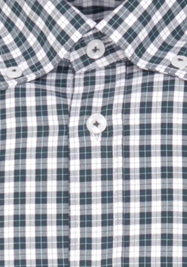Bügelfreies Popeline Business Hemd in Regular mit Button-Down-Kragen in Grün |  Seidensticker Onlineshop