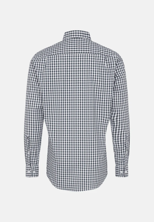 Regular Business shirt Check in Green |  Seidensticker Onlineshop