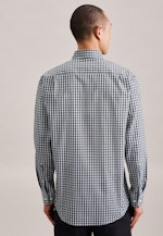 Regular Business shirt Check in Green |  Seidensticker Onlineshop