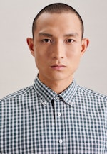 Regular Business shirt Check in Green |  Seidensticker Onlineshop
