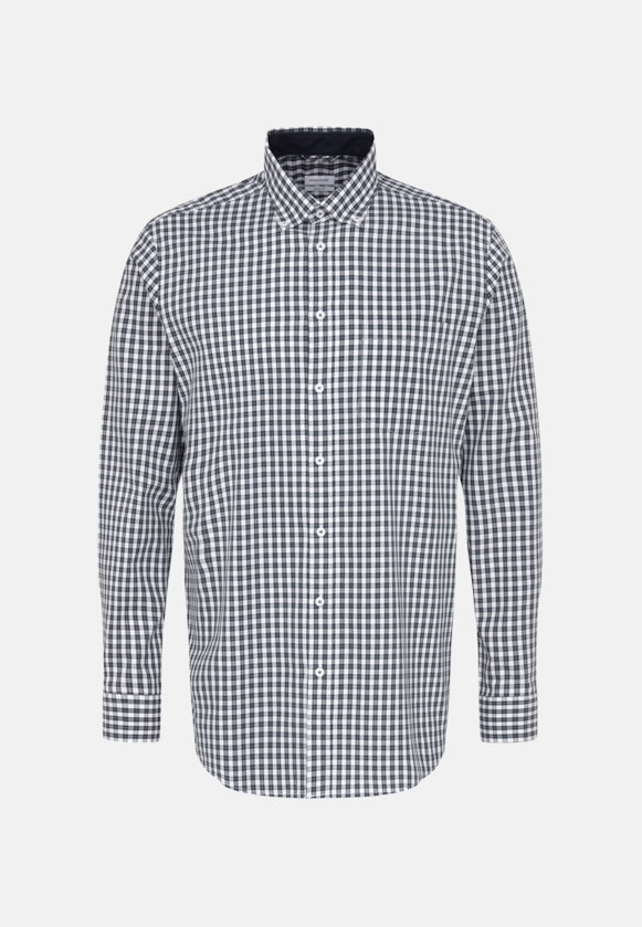 Regular Business shirt Check in Green |  Seidensticker Onlineshop