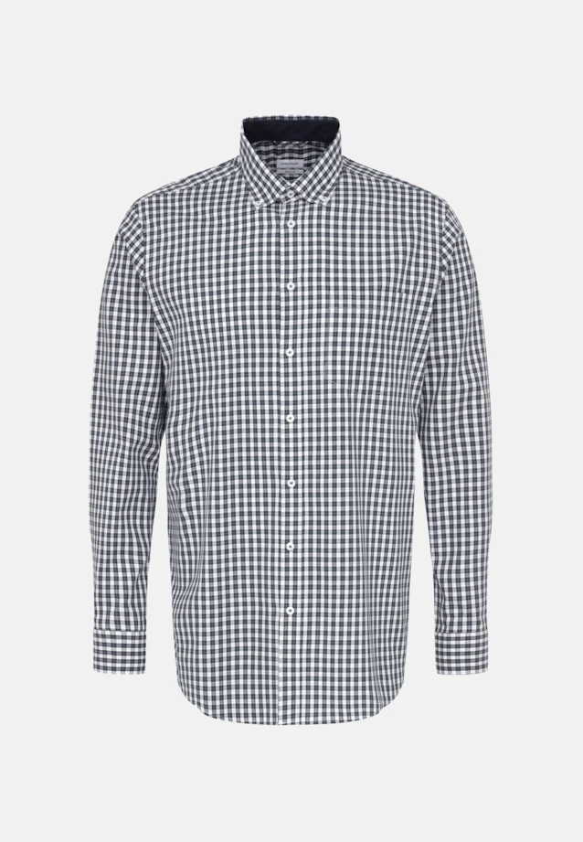 Regular Business shirt Check in Green |  Seidensticker Onlineshop