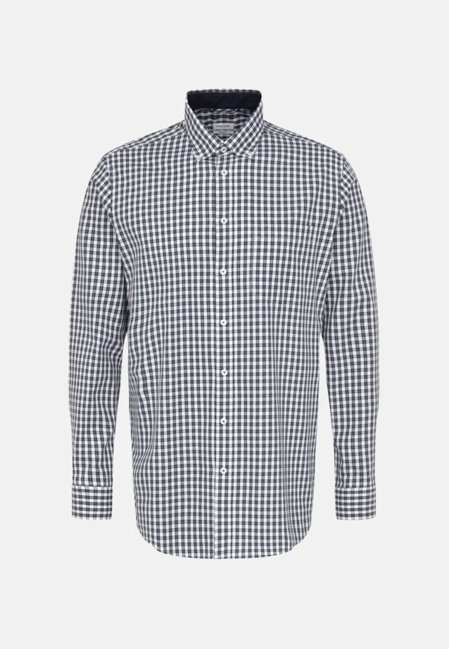 Regular Business shirt Check in Green |  Seidensticker Onlineshop