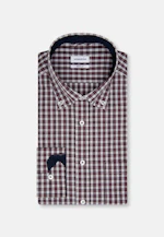 Regular Business shirt Check in Red |  Seidensticker Onlineshop