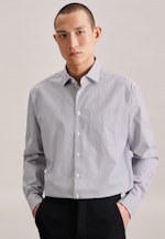 Regular Business shirt Stripe in Dark Blue |  Seidensticker Onlineshop