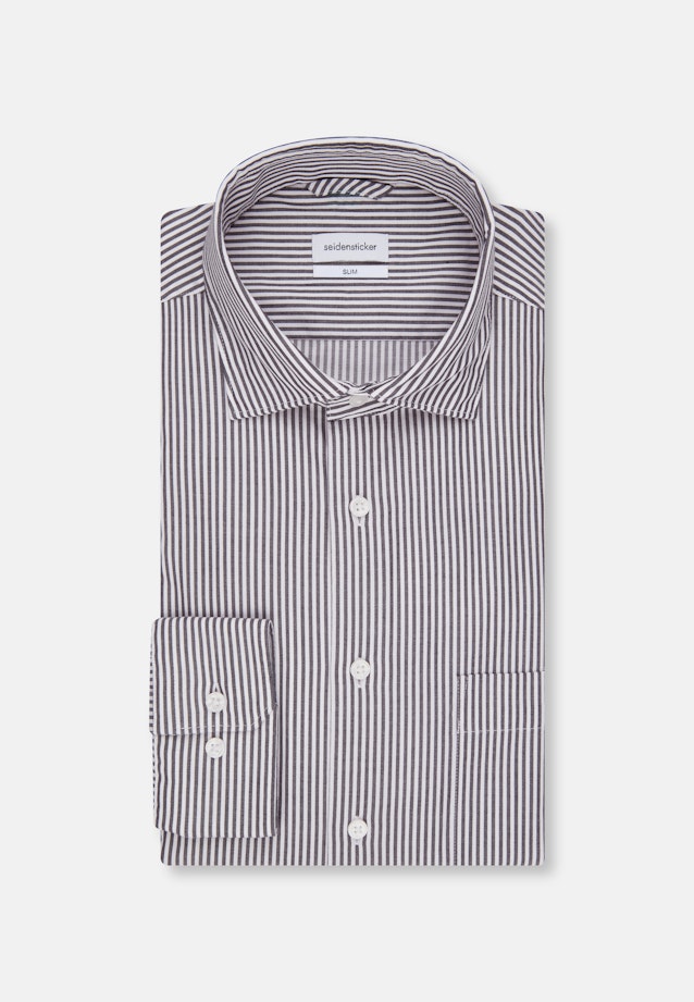 Regular Business shirt Stripe in Dark Blue |  Seidensticker Onlineshop