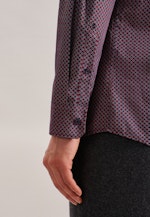 Regular Business shirt Print in Red |  Seidensticker Onlineshop