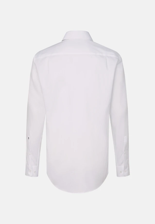 Regular Business Hemd Uni in Weiß |  Seidensticker Onlineshop