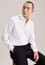 Regular Business Hemd Uni in Weiß |  Seidensticker Onlineshop