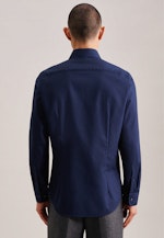 Slim Chemise d'affaires Uni in Bleu Foncé |  Seidensticker Onlineshop