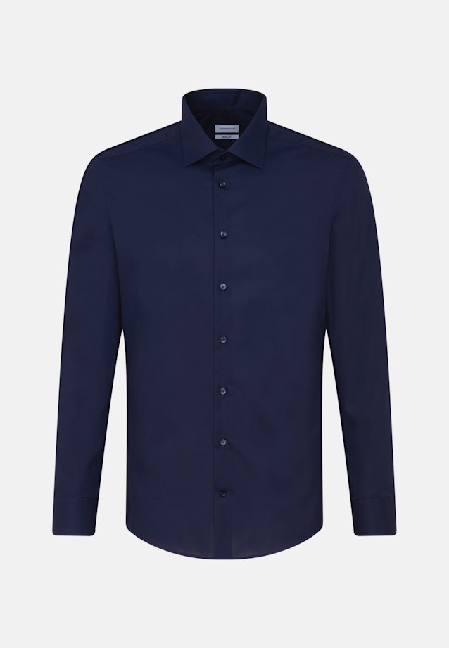 Slim Chemise d'affaires Uni in Bleu Foncé |  Seidensticker Onlineshop