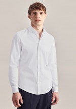 Slim Chemise d'affaires Uni in Blanc |  Seidensticker Onlineshop