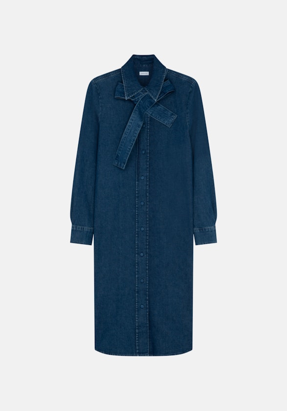 Denim Midi Kleid in Dunkelblau |  Seidensticker Onlineshop