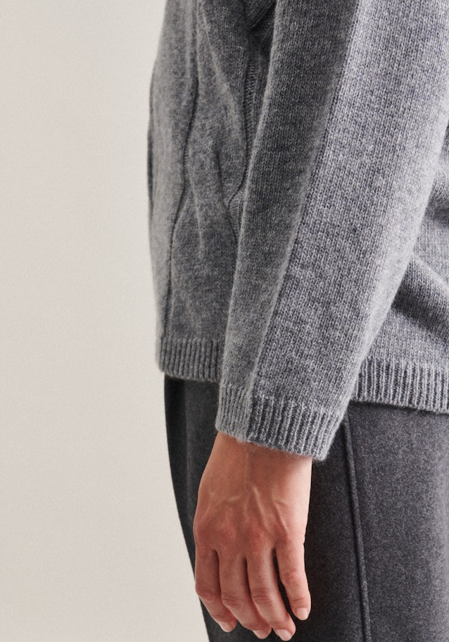 V-Neck Pullover in Grey |  Seidensticker Onlineshop