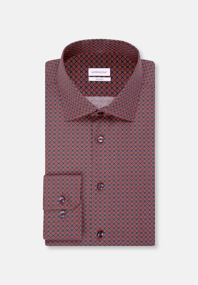 Shaped Chemise d'affaires Imprimé in Rouge |  Seidensticker Onlineshop