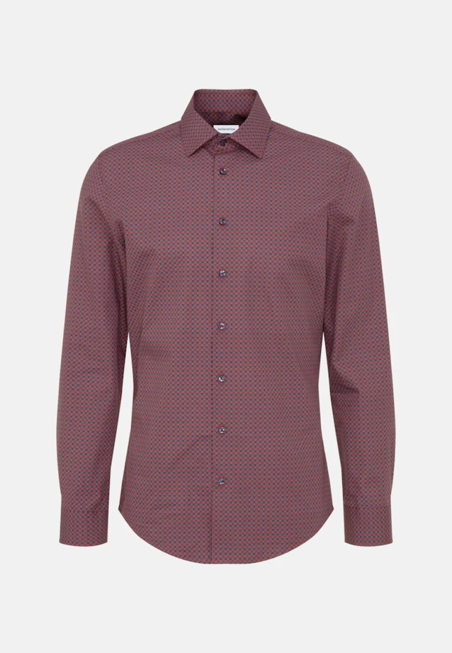 Shaped Chemise d'affaires Imprimé in Rouge |  Seidensticker Onlineshop