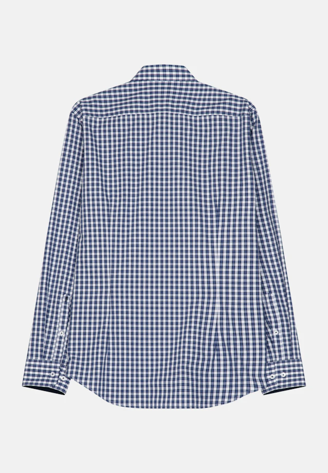 X-Slim Business shirt Check in Dark Blue |  Seidensticker Onlineshop