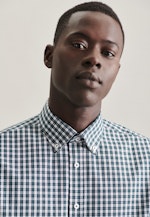 X-Slim Chemise d'affaires carreaux in Vert |  Seidensticker Onlineshop