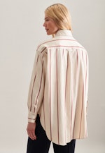 Long sleeve Twill Long Blouse in Ecru |  Seidensticker Onlineshop