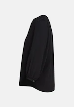 Shirtbluse Uni in Schwarz |  Seidensticker Onlineshop