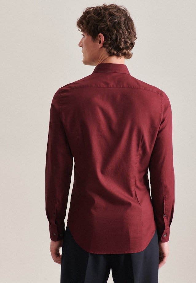 Slim Business shirt Uni in Red |  Seidensticker Onlineshop