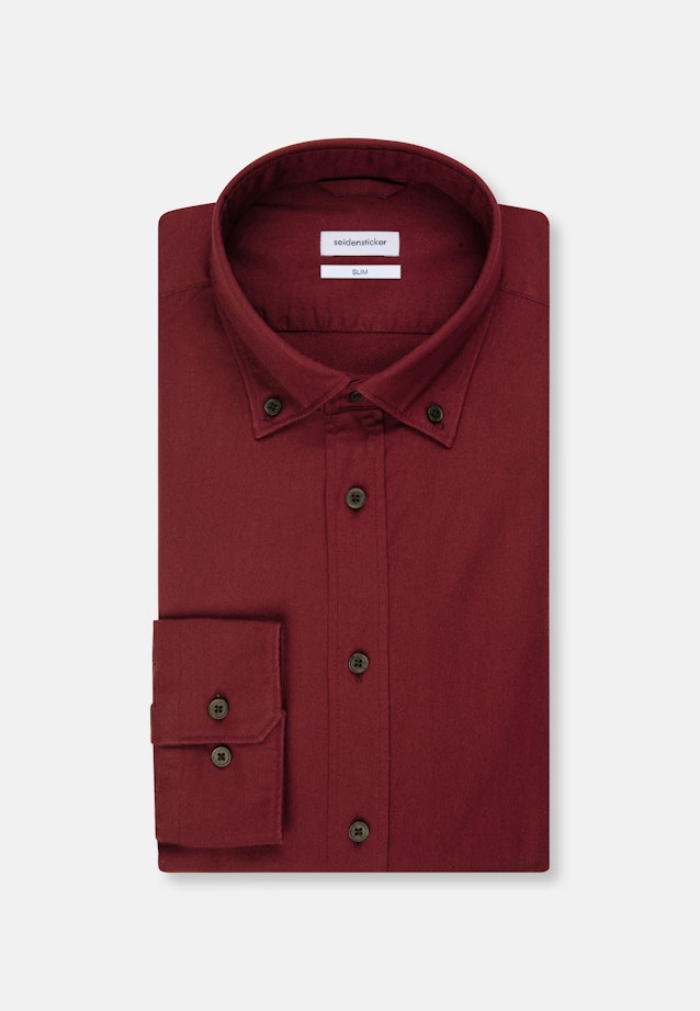 Slim Business shirt Uni in Red |  Seidensticker Onlineshop
