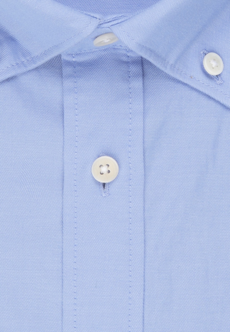 Business Hemd in Slim mit Button-Down-Kragen in Hellblau |  Seidensticker Onlineshop