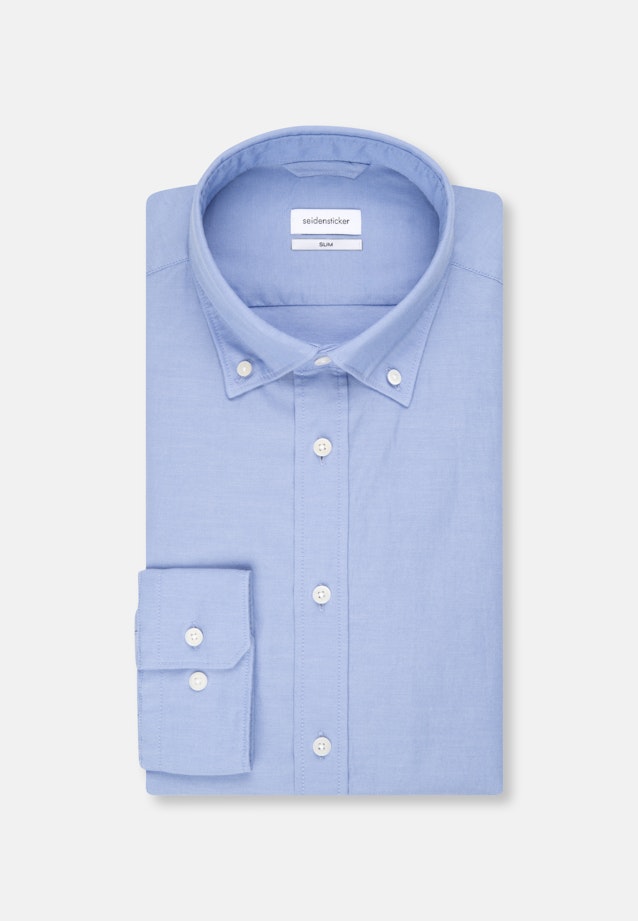Slim Chemise d'affaires Uni in Bleu Clair |  Seidensticker Onlineshop