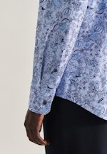 Slim Business Hemd Druck in Hellblau |  Seidensticker Onlineshop