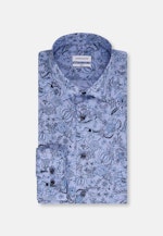 Slim Business Hemd Druck in Hellblau |  Seidensticker Onlineshop