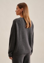 Regular Pullover Uni in Gris |  Seidensticker Onlineshop