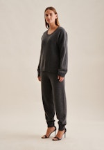 Regular Pullover Uni in Gris |  Seidensticker Onlineshop