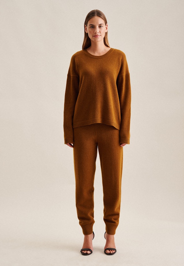 Regular Pullover Uni in Jaune |  Seidensticker Onlineshop