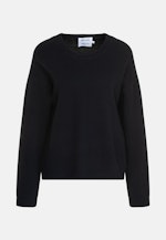 Crew Neck Pullover Uni in Black |  Seidensticker Onlineshop