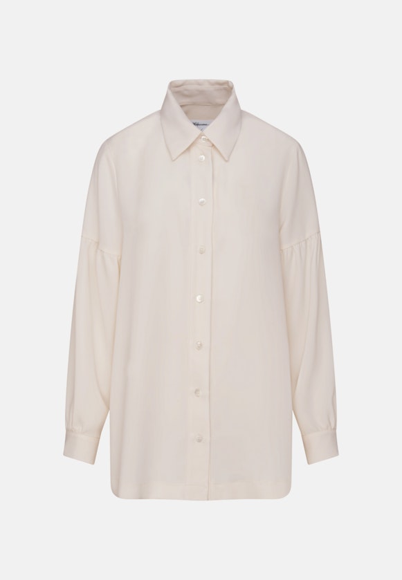 Crepe Shirt Blouse in Ecru |  Seidensticker Onlineshop