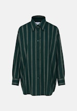 Flanell Longbluse in Grün |  Seidensticker Onlineshop