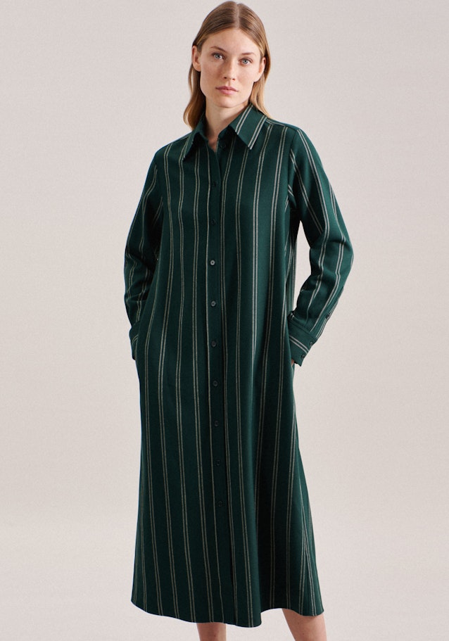 Robe A Rayures in Vert | Seidensticker Onlineshop