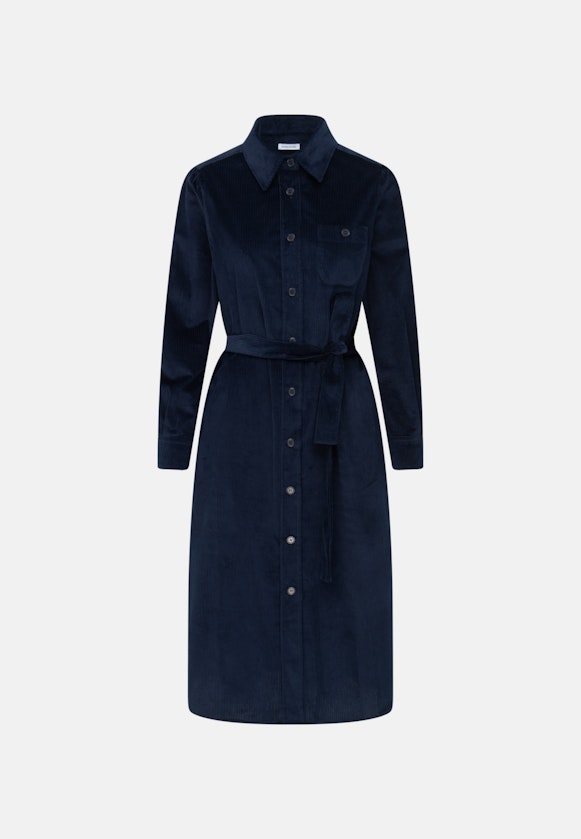 Collar Dress in Dark Blue |  Seidensticker Onlineshop