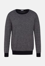 Rundhals Pullover Gerader Schnitt (Normal-Fit) in Dunkelblau |  Seidensticker Onlineshop