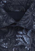 Regular Chemise d'affaires Imprimé in Bleu Foncé |  Seidensticker Onlineshop
