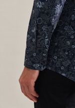 Regular Chemise d'affaires Imprimé in Bleu Foncé |  Seidensticker Onlineshop