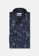 Regular Chemise d'affaires Imprimé in Bleu Foncé |  Seidensticker Onlineshop
