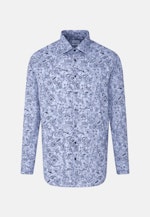 Regular Business shirt Print in Light Blue |  Seidensticker Onlineshop