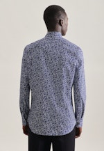 Shaped Chemise d'affaires Imprimé in Bleu Foncé |  Seidensticker Onlineshop