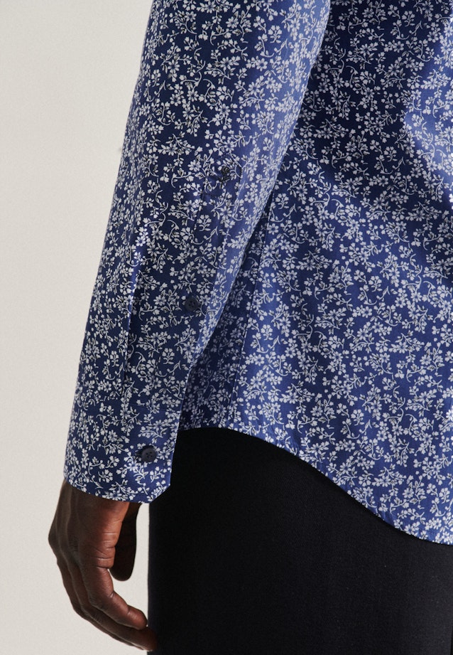 Shaped Chemise d'affaires Imprimé in Bleu Foncé |  Seidensticker Onlineshop