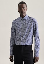 Shaped Chemise d'affaires Imprimé in Bleu Foncé |  Seidensticker Onlineshop